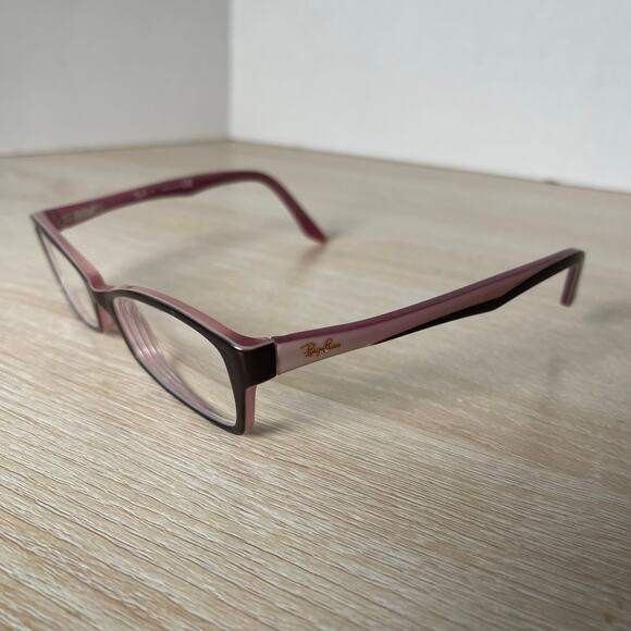 Ray-Ban RB5234 2126 Eyeglasses Brown Pink Cream Frames Only 51-16-140 - Picture 3 of 8